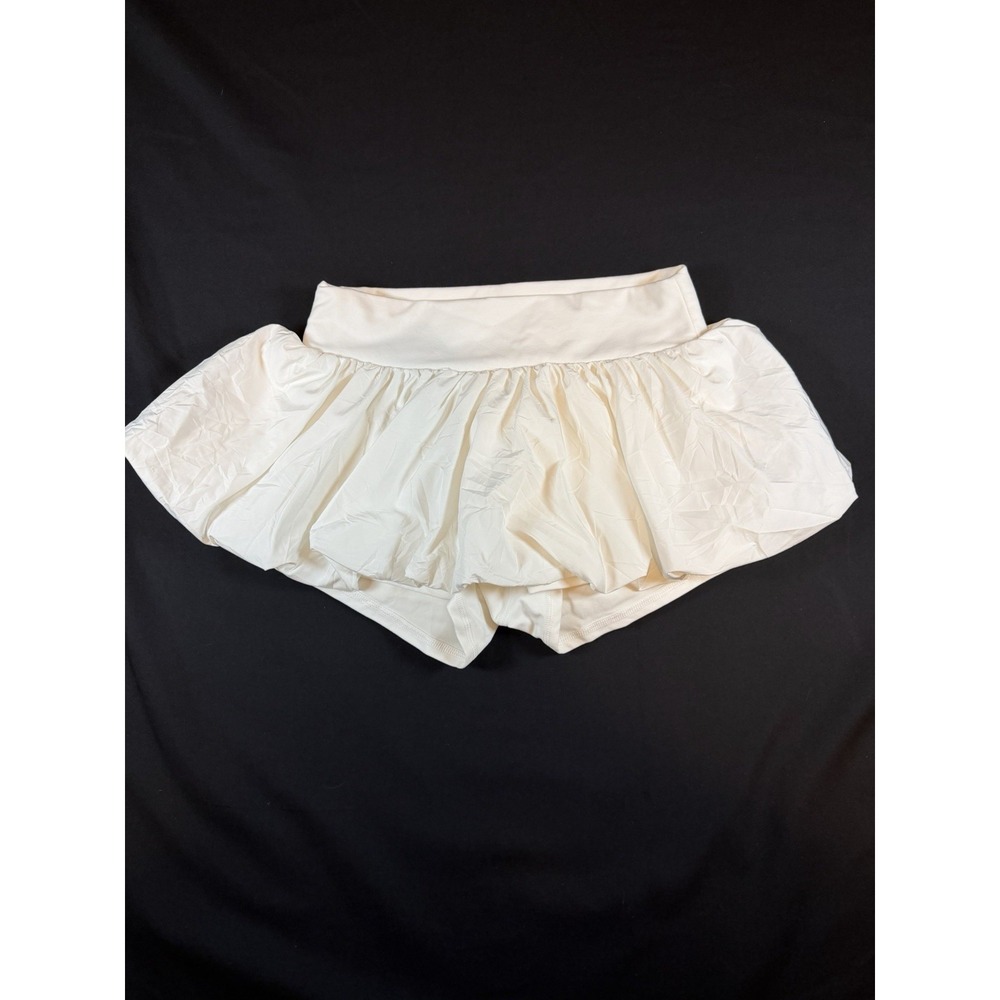 Free People White Field Day Tennis Skort, S